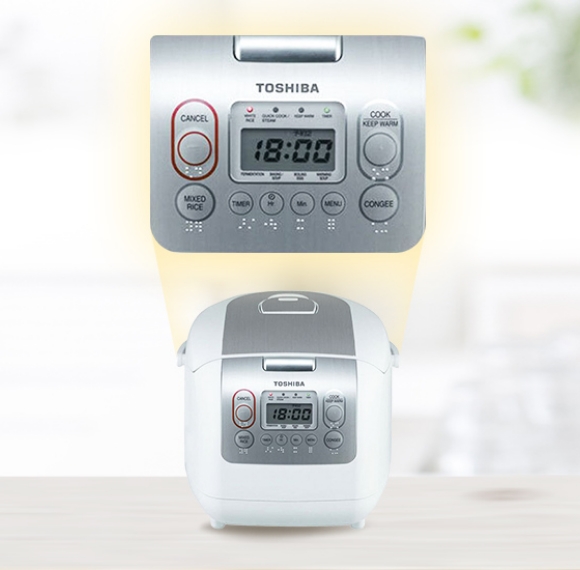 Nồi cơm điện tử TOSHIBA RC-18NTFV(W)