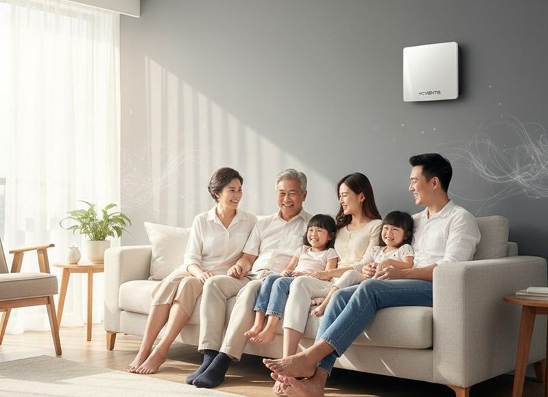 Giải pháp khí tươi cho căn hộ đô thị